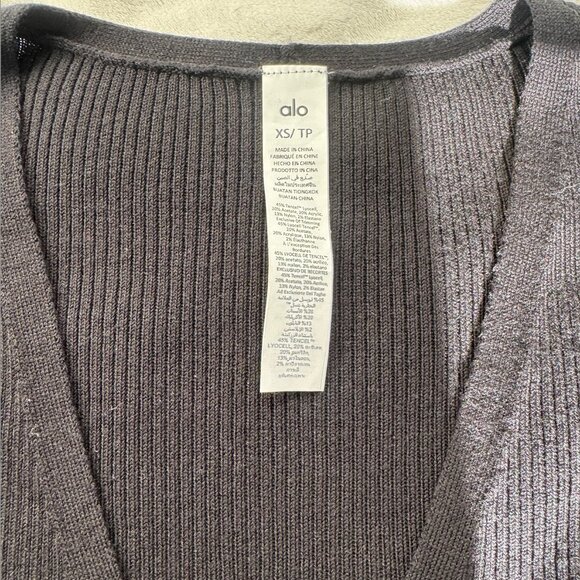 ALo Yoga - Knit Salana Cardigan - Picture 4 of 5
